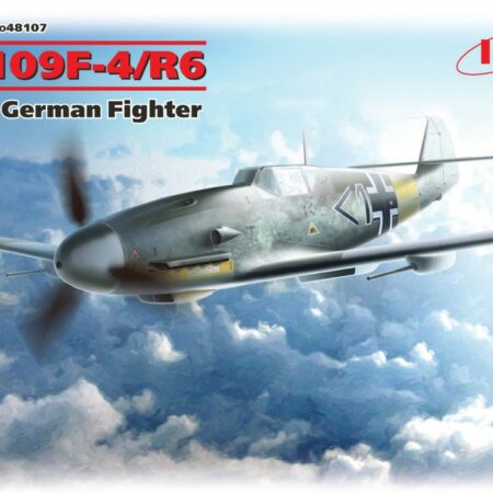 ICM MESSERSCHMITT Bf 109F-4/R6 WWII GERMAN FIGHTER KIT 1:48