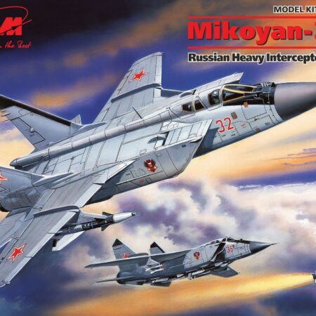 ICM MIKOYAN 31B RUSSIAN HEAVY INTERCEPTOR FIGHTER KIT 1:72