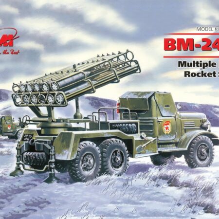 ICM BM-24-12 MULTIPLE LAUNCH ROCKET SYSTEM ON ZIL-157 BASE KIT 1:72