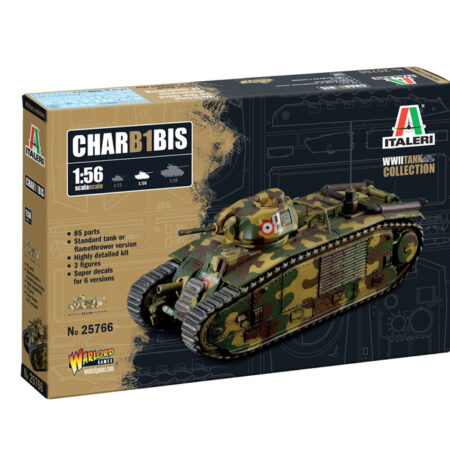 Italeri CHAR B1 BIS KIT 1:56