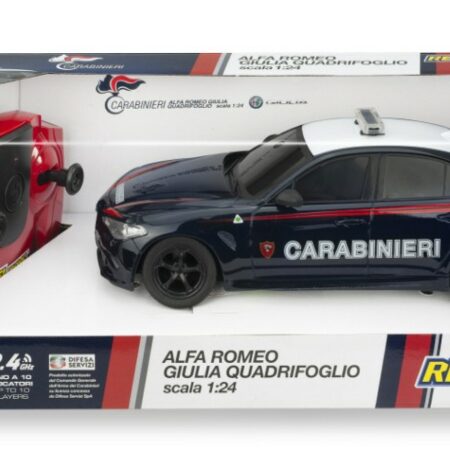 RE.EL.Toys ALFA ROMEO GIULIA CARABINIERI RADIOCOMANDO 1:24