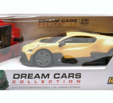 RE.EL.Toys BUGATTI DIVO YELLOW RADIOCOMANDO 1:24