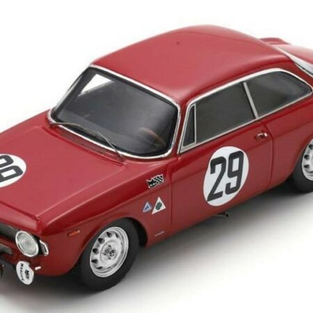 Spark Model ALFA ROMEO 1600 GTA N.29 2nd 24 H SPA 1966 E.PINTO-J.DEMOULIN 1:43