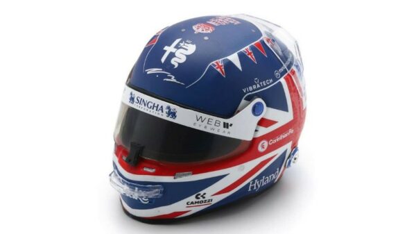 Spark Model CASCO ALFA ROMEO VALTTERI BOTTAS BRITISH GP 2023 1:5