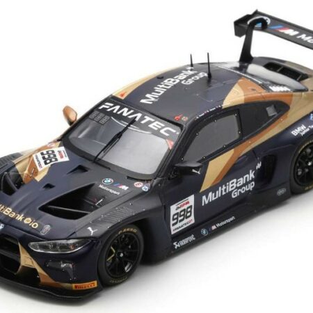 Spark Model BMW M4 GT3 N.998 24 H SPA 2023 HARPER-VERHAGEN-HESSE 1:43