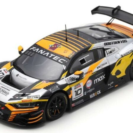 Spark Model AUDI R8 LMS GT3 N.10 24 H SPA 2023 CARIBOU-GAZEAU-COLA-MEYUHAS 1:43