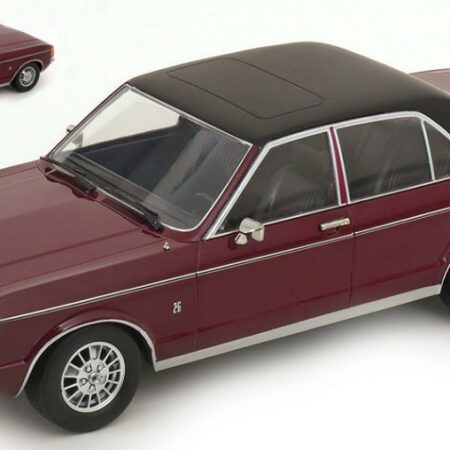 ModelCarGroup FORD GRANDA MK I 1975 DARK MET.RED/MATT BLACK 1:18