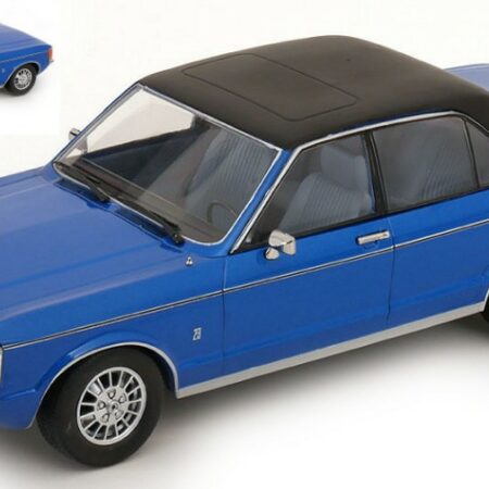 ModelCarGroup FORD GRANDA MK I 1975 MET.BLUE/MATT BLACK 1:18