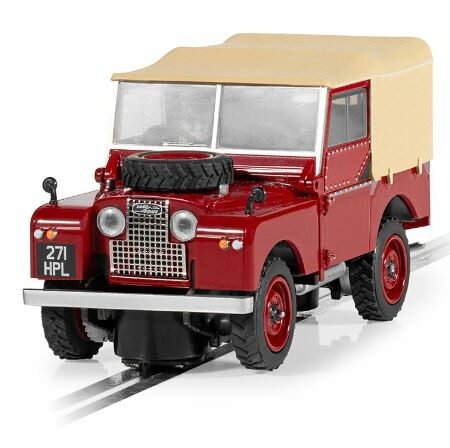 Scalextric LAND ROVER SERIES 1 POPPY RED SLOT 1:32