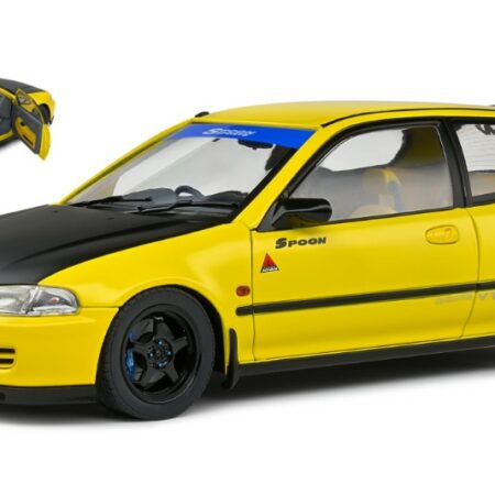 Solido HONDA CIVIC EG6 SiR II SPOON 1991 YELLOW/BLACK 1:18