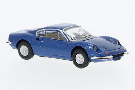 Premium Classixxs FERRARI DINO 246 GT 1969 MET.BLUE 1:87