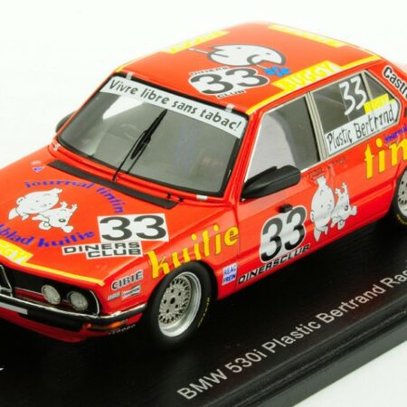 Spark Model BMW 530i N.33 24 H SPA 1980 C.FACCETI-P.WILMEUR-J.J.FEIDER 1:43