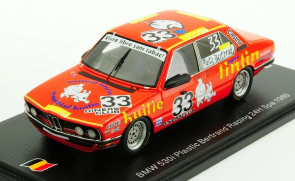 Spark Model BMW 530i N.33 24 H SPA 1980 C.FACCETI-P.WILMEUR-J.J.FEIDER 1:43