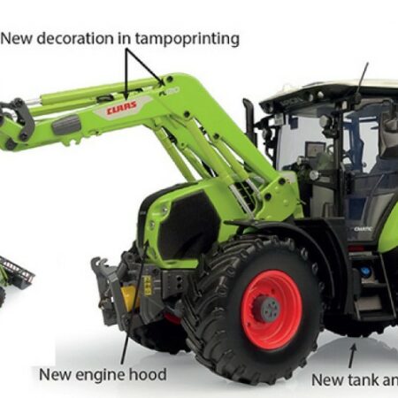 Universal Hobbies TRATTORE CLAAS ARION 510 WITH FRONTLOADER FL120 1:32