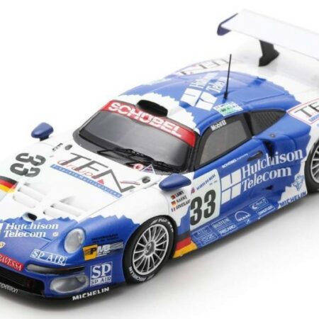 Spark Model PORSCHE 911 GT1 N.33 5th 24 H LE MANS 1997 GOUESLARD-LAMY-HAHNE 1:43