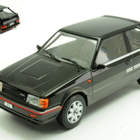 Whitebox MAZDA 323 4WD TURBO BLACK/MET.DARK GREY 1:24