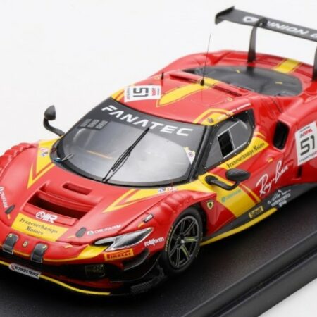 Looksmart FERRARI 296 GT3 N.51 AF CORSE 24H SPA 2023 ROVERA-SCHWARTZ.-NIELSEN 1:43