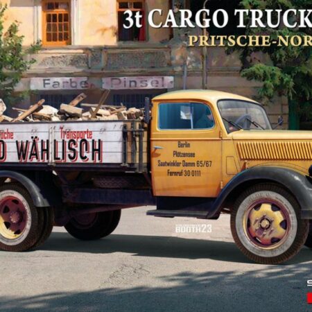 Miniart CARGO TRUCK 3t 3,6-36S. PRITSCHE-NORMAL-TYPE KIT 1:35