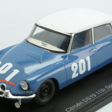 Spark Model CITROEN DS 19 N.201 24 H SPA 1964 G.VERRIER-A.BERTAUT 1:43