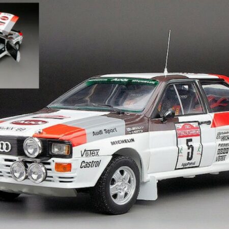 SunStar AUDI QUATTRO A2 N.5 RALLY SANREMO 1983 H.MIKKOLA 1:18