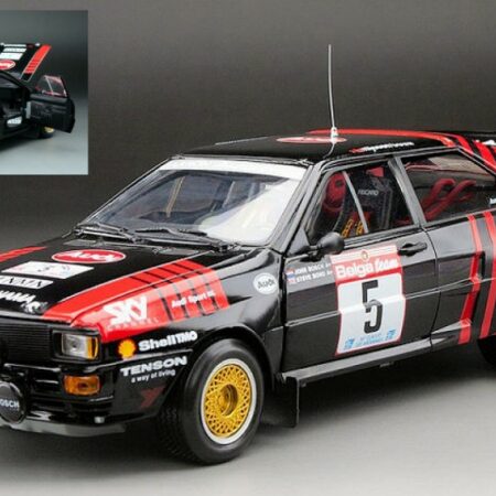 SunStar AUDI QUATTRO A2 N.5 CIRCUIT DES ARDENNES 1986 J.BOSCH-S.BOND 1:18