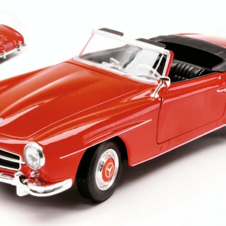 Welly MERCEDES 190SL CABRIOLET 1955 RED 1:24