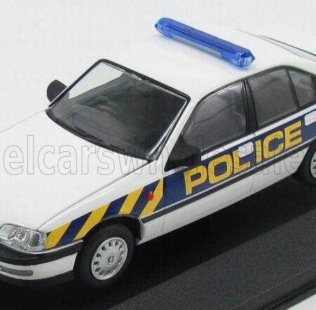 VANGUARDS 1/43 VAUXHALL | CARLTON 2.6Li WEST MERCIA POLICE 1989 | WHITE BLUE YELLOW