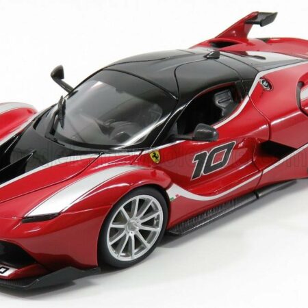 BURAGO 1/18 FERRARI | FXX-K N 10 2015 | RED BLACK