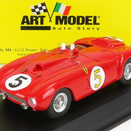 ART-MODEL 1/43 FERRARI | 375 PLUS 5.0L V12 SPIDER TEAM SCUDERIA FERRARI N 5 24h LE MANS 1954 LOUIS ROSIER - ROBERT MANZON | RED