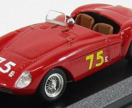 ART-MODEL 1/43 FERRARI | 500 MONDIAL SPIDER ch.0438 N 75 WINNER EM SANTA BARBARA S+1.5 1955 B.PRINGLE | RED