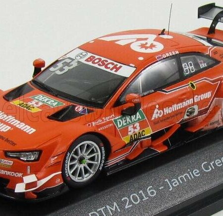 SPARK-MODEL 1/43 AUDI | A5 RS5 TEAM AUDI SPORT ROSBERG N 53 SEASON DTM 2016 J.GREEN | ORANGE