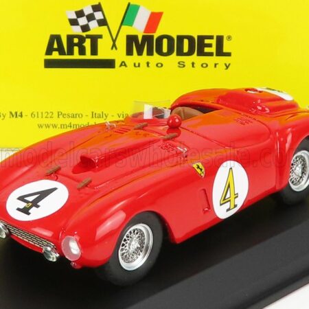 ART-MODEL 1/43 FERRARI | 375 PLUS 5.0L V12 SPIDER TEAM SCUDERIA FERRARI N 4 WINNER 24h LE MANS 1954 MAURICE TRINTIGNANT - JOSE FROILAN GONZALES | RED