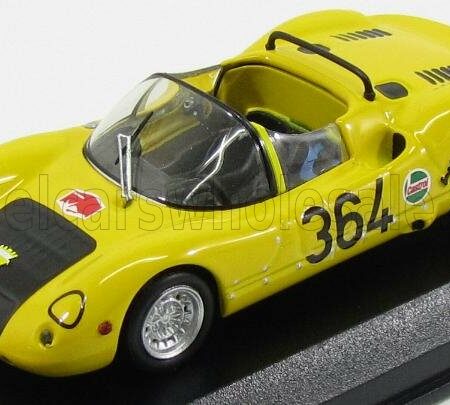 BEST-MODEL 1/43 FIAT | ABARTH 1000SP SPIDER N 364 ROVERETO-ASIAGO 1971 M.BALDO | YELLOW