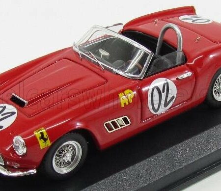 ART-MODEL 1/43 FERRARI | 250 SPIDER CALIFORNIA N 2 WINNER 2h RELAY MARLBORO CUP - CHASSIS #1085 1961 A.WYLIE | RED