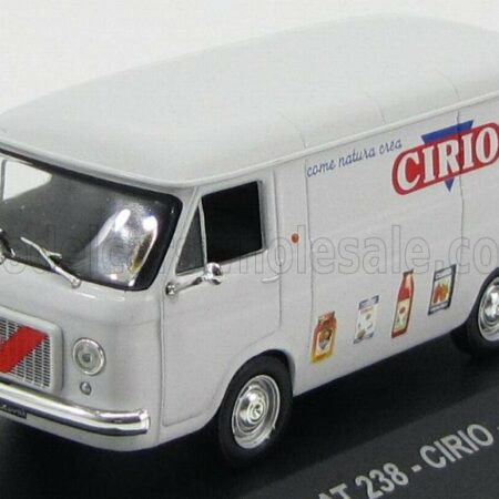 EDICOLA 1/43 FIAT | 238 VAN CIRIO 1966 | LIGHT GREY