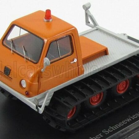 AUTOCULT 1/43 KAHLBACHER | SCHNEEWIESEL K2000 TRUCK - AUSTRIA - 1968 | ORANGE