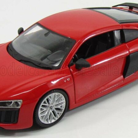 MAISTO 1/24 AUDI | R8 V10 PLUS COUPE 2015 | RED CARBON