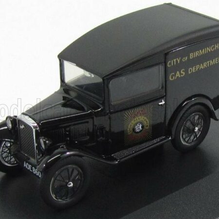 OXFORD-MODELS 1/43 AUSTIN | SEVEN RN VAN GAS CITY OF BIRMINGHAM 1923 | BLACK