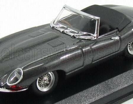 BEST-MODEL 1/43 JAGUAR | E-TYPE SPIDER ENGLISH VERSION 1961 | BLACK