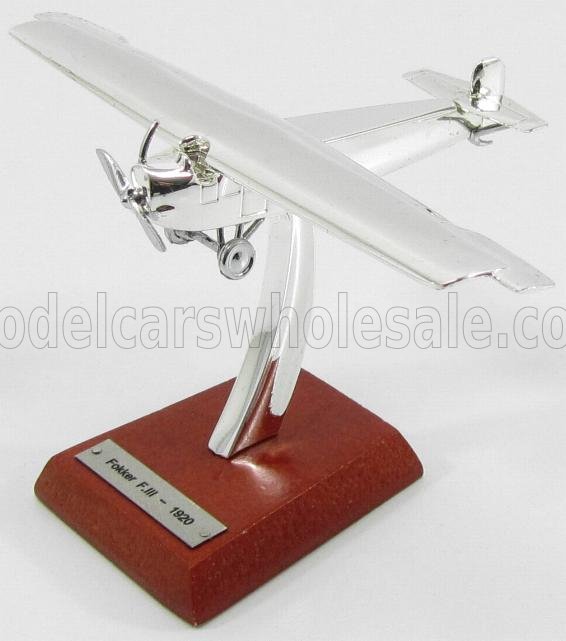 EDICOLA 1/200 FOKKER | F III AIRPLANE 1920 - 5cm X 8.5cm | CHROME