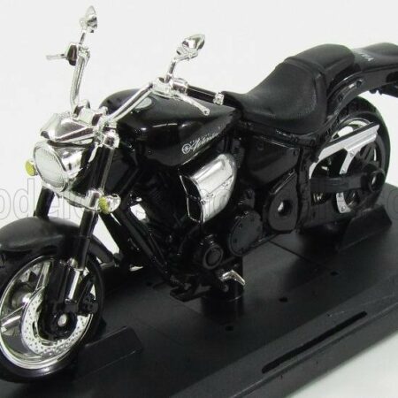 MOTOR-MAX 1/18 YAMAHA | ROAD STAR WARRIOR 2002 | BLACK