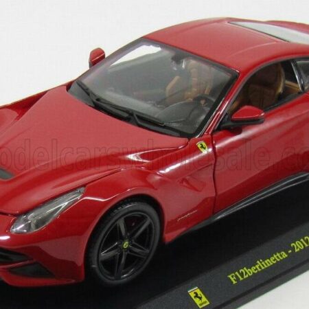 EDICOLA 1/24 FERRARI | F12 BERLINETTA 2012 - CON VETRINA - WITH SHOWCASE | RED