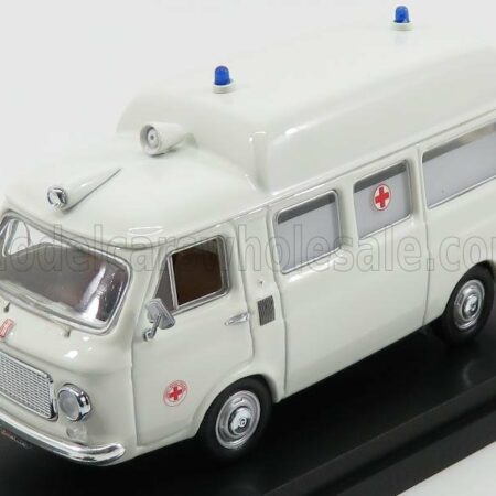 RIO-MODELS 1/43 FIAT | 238 AMBULANZA CROCE ROSSA ITALIANA 1970 | WHITE