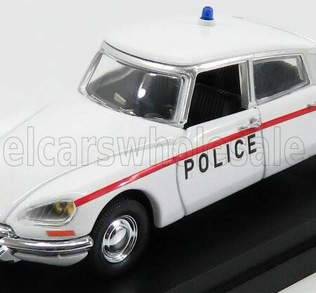 RIO-MODELS 1/43 CITROEN | DS21 PARIS GENDARMERIE POLICE 1968 | WHITE