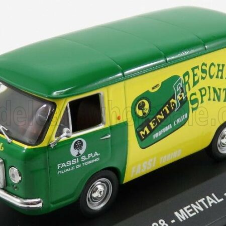 EDICOLA 1/43 FIAT | 238 VAN MENTAL 1969 | GREEN YELLOW