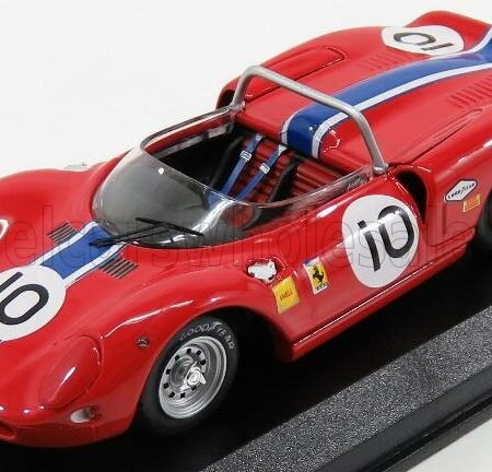 BEST-MODEL 1/43 FERRARI | 365 P2 ch.0838N 10 3rd CANADA MOTORSPORT 1965 P.RODRIGUEZ | RED