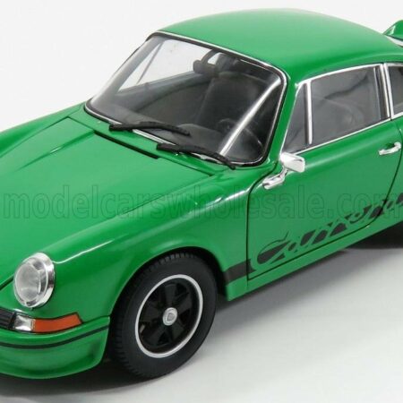 WELLY 1/18 PORSCHE | 911 CARRERA RS 2.7 COUPE 1973 | GREEN BLACK