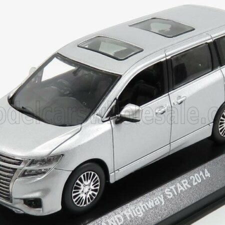 KYOSHO 1/43 NISSAN | ELGRAND MINIBUS HIGHWAY STAR 2014 | BRILLANT SILVER MET