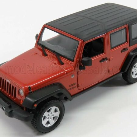 MAISTO 1/24 JEEP | WRANGLER UNLIMITED 2015 | COPPER MET BLACK