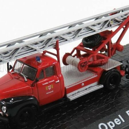 EDICOLA 1/72 OPEL | BLITZ DL18 MAGIRUS TRUCK SCALA FIRE ENGINE 1960 | RED BLACK SILVER